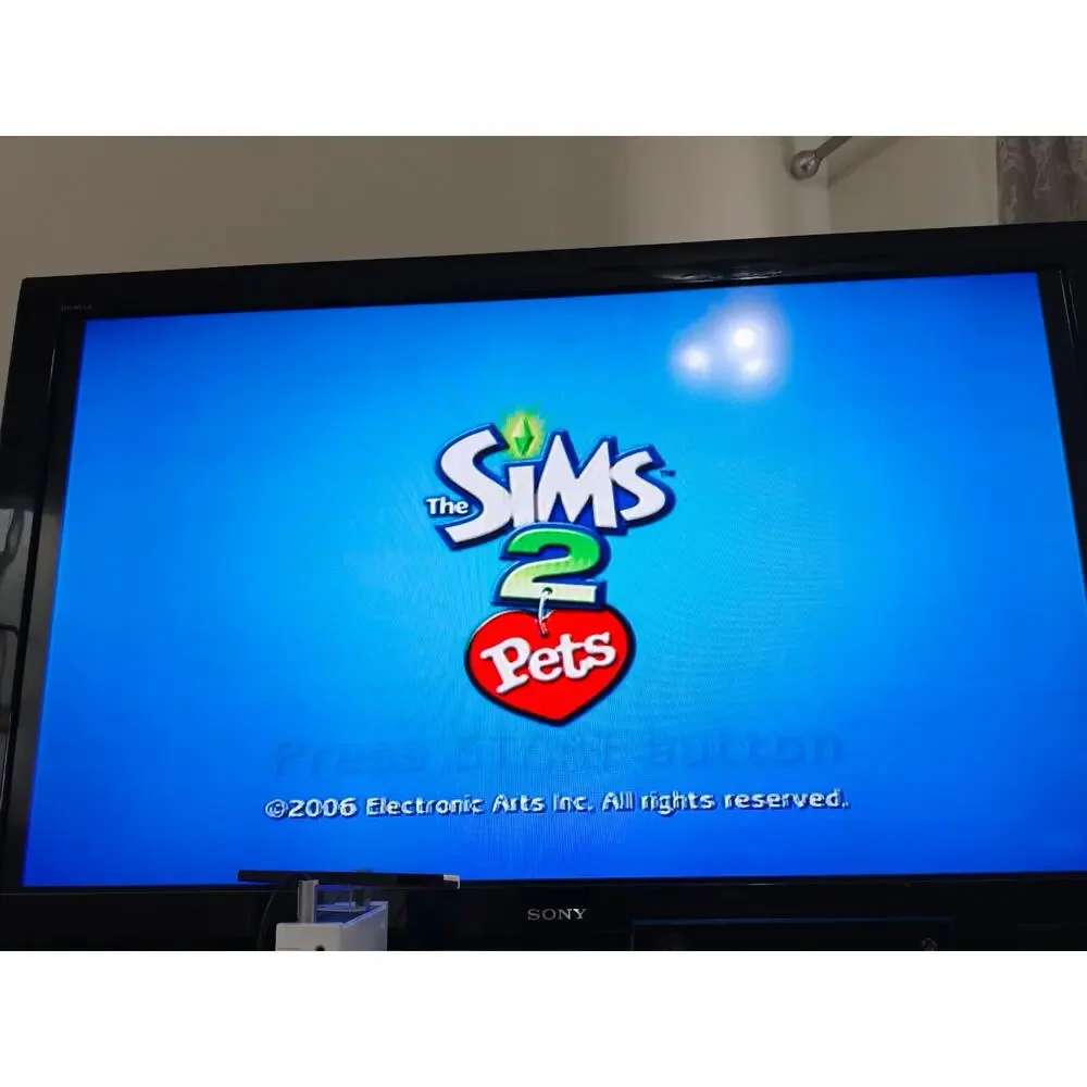 The Sims 2 Pets PS2 CIB Complete EA Life Simulation Tested